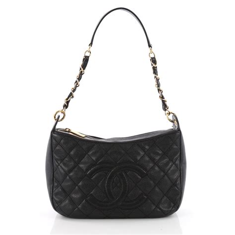 chanel cc chain shoulder bag|Chanel single pocket shoulder bags.